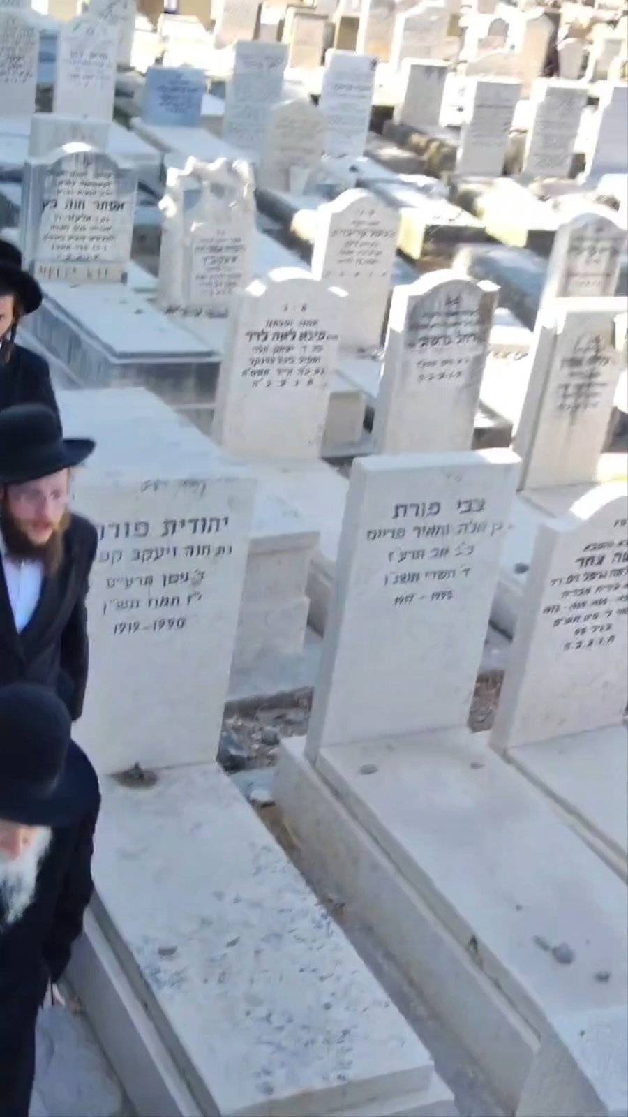 האדמו"ר מאמשינוב בציון זקינו בטבריה 