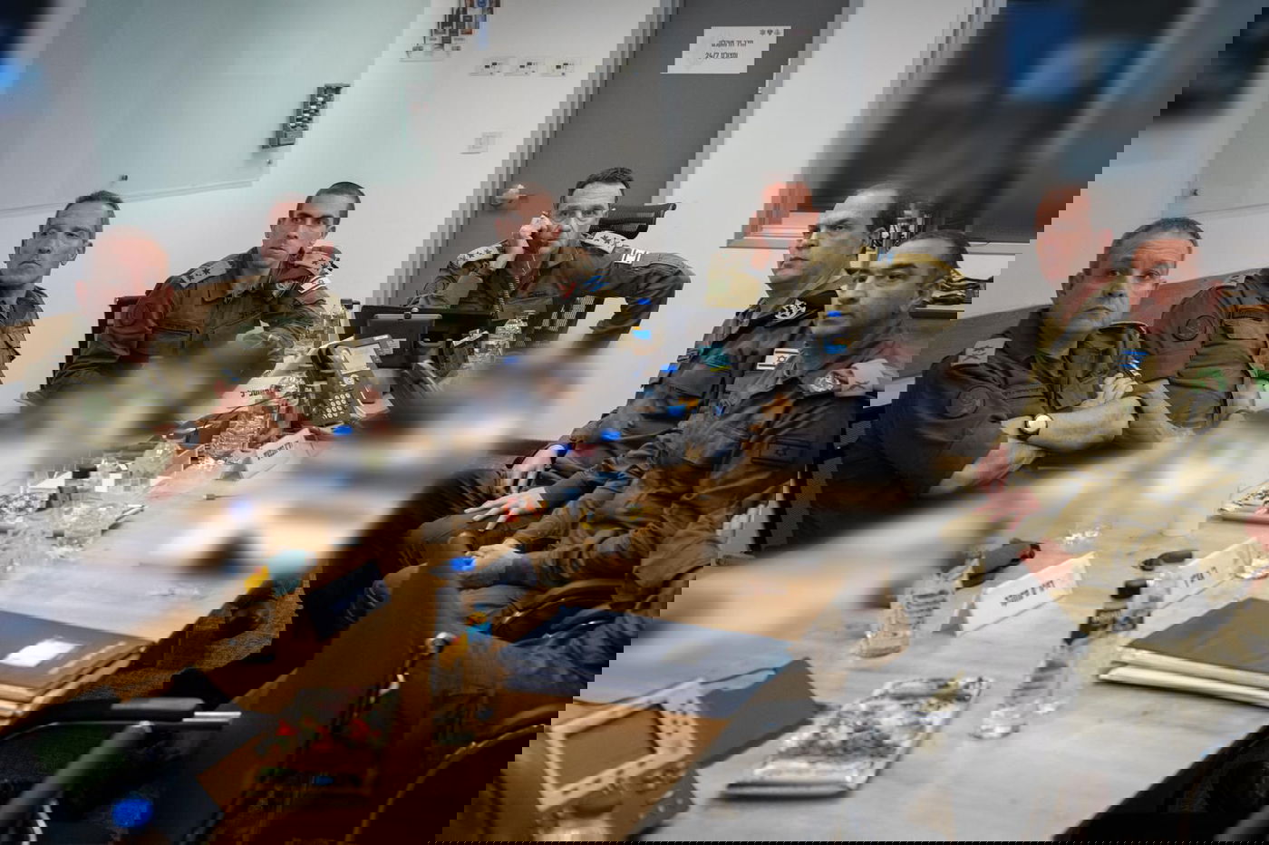 תיעוד: הרמטכ"ל הלוי מפקד על פעולות ההתקפה וההגנה