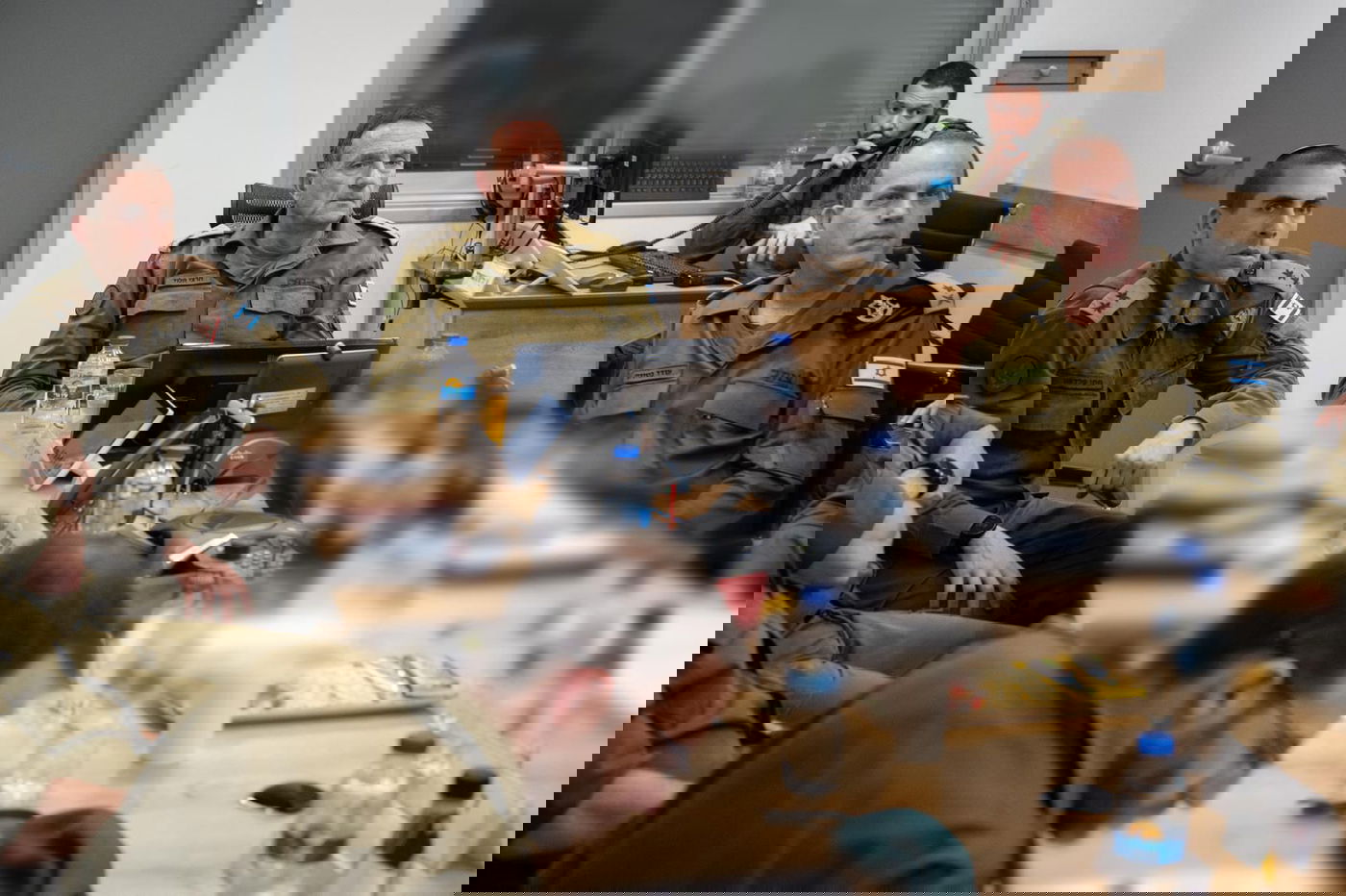 תיעוד: הרמטכ"ל הלוי מפקד על פעולות ההתקפה וההגנה