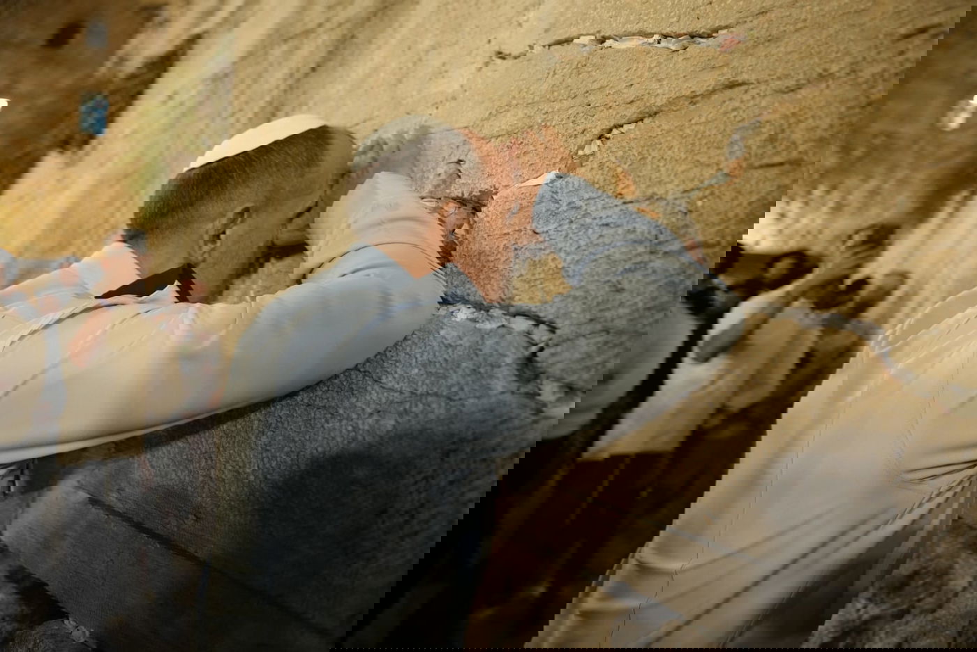 מפכ"ל המשטרה הנכנס רנ"צ דני לוי בכותל המערבי