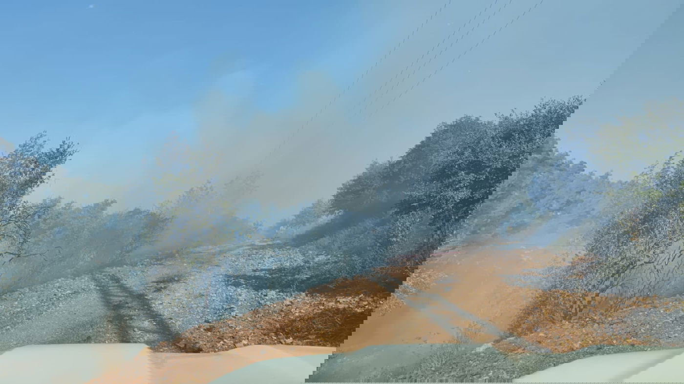 השריפה בכביש 1