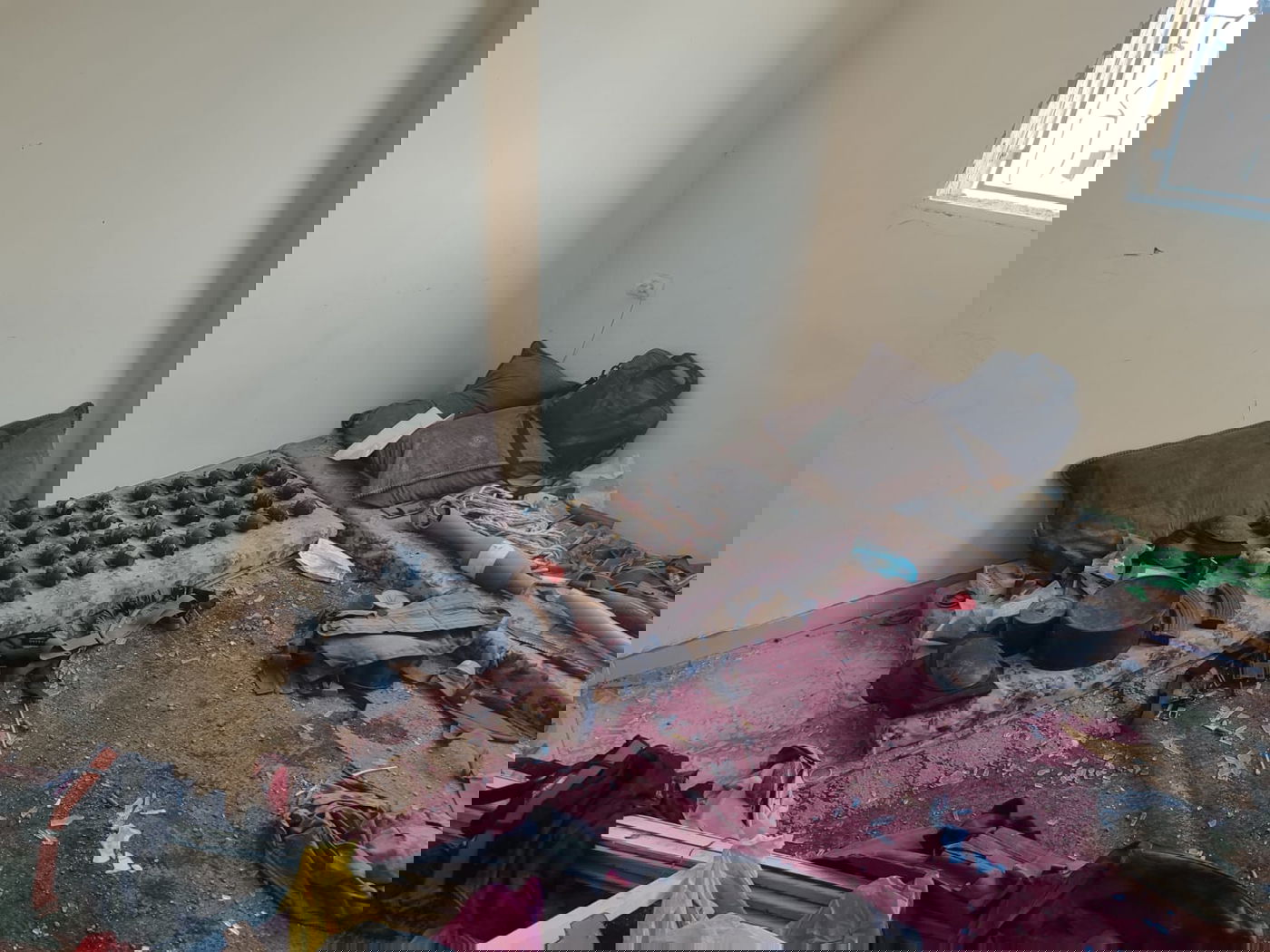 תמונות של אמצעי הלחימה שאותרו