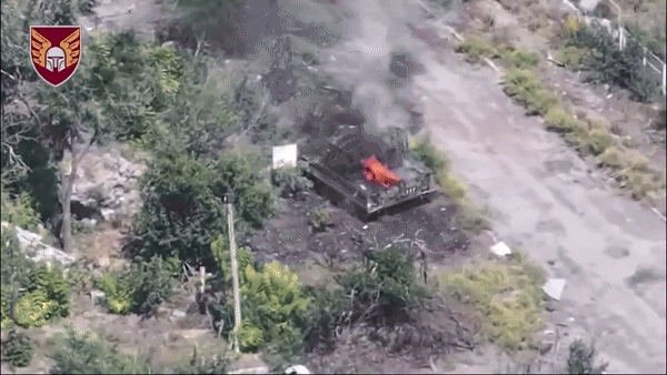 כמו בסרט מלחמה: כך מושמד הכובש הרוסי על ידי כטבמי"ם