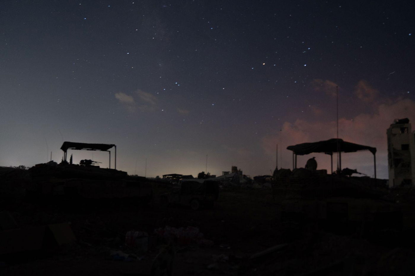 לוחמי צה"ל מחטיבת ירושלים בפעילות במסדרון נצרים במרכז הרצועה