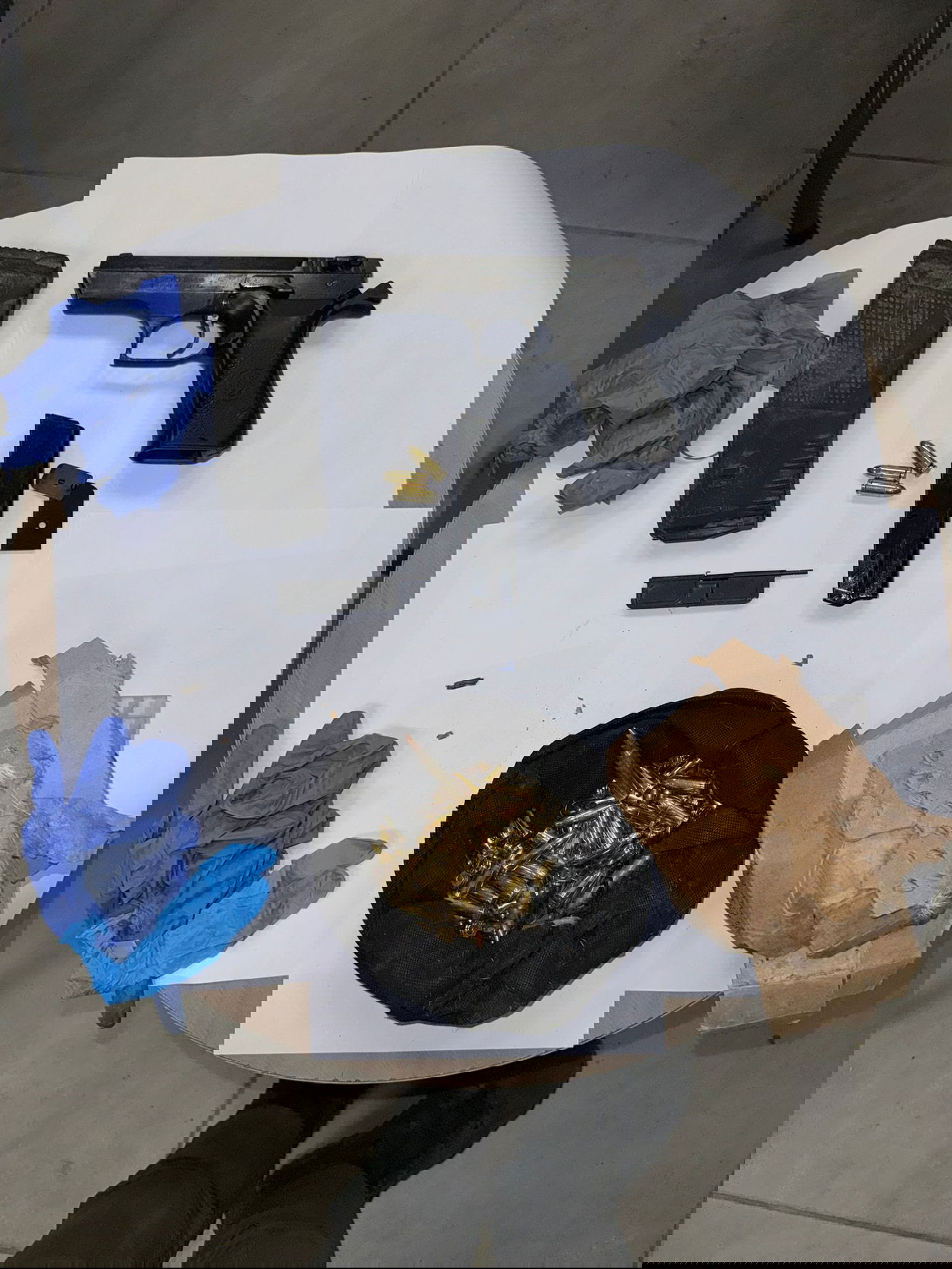 בעיר נצרת: סטודנט לרפואה נעצר במתחם בו אותרו כלי נשק