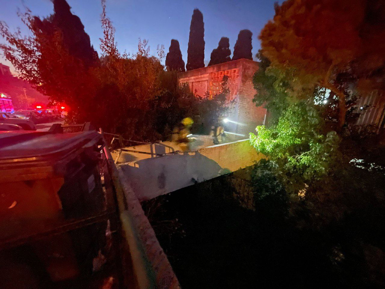 השריפה בדירה