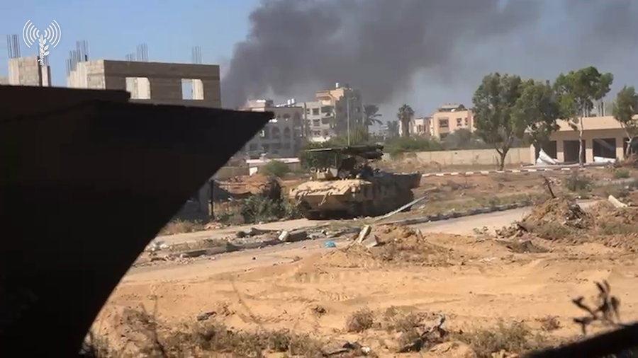 לוחמי אוגדה 98 בפעילות ברצועת עזה