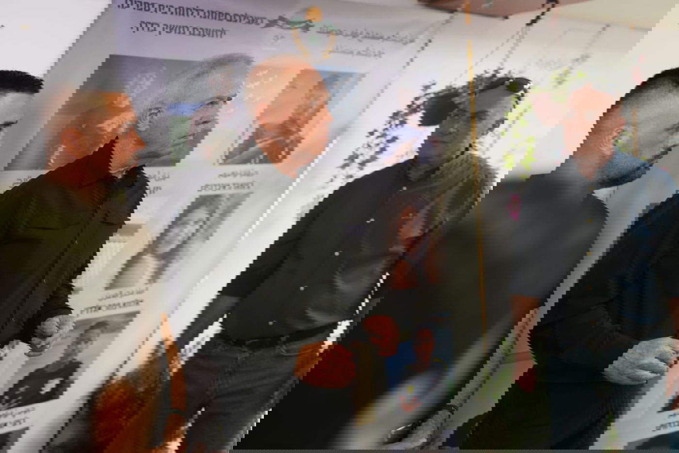 שר הביטחון גלנט בצפון