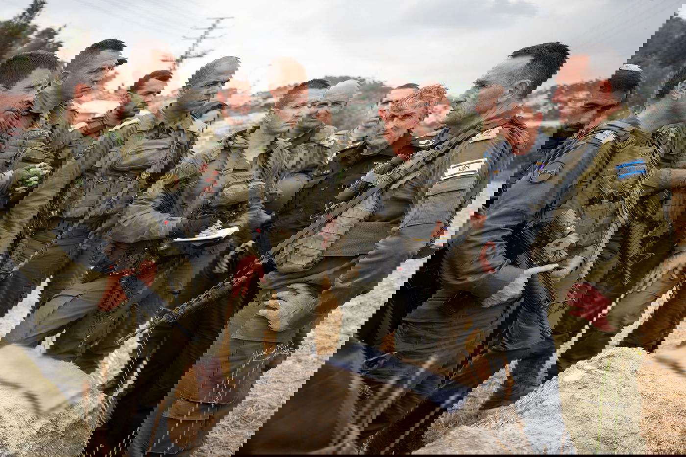 הרמטכ"ל הלוי זירת הפיגוע ליד תרקומיא