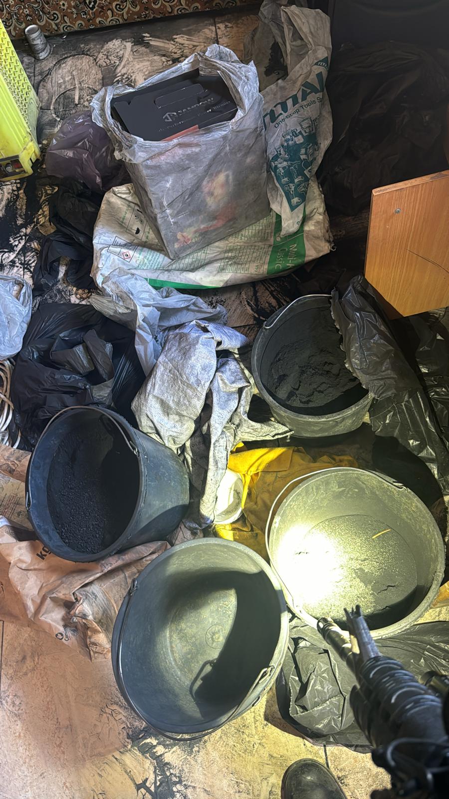 מעבדת הנפץ שנחשפה בחברון