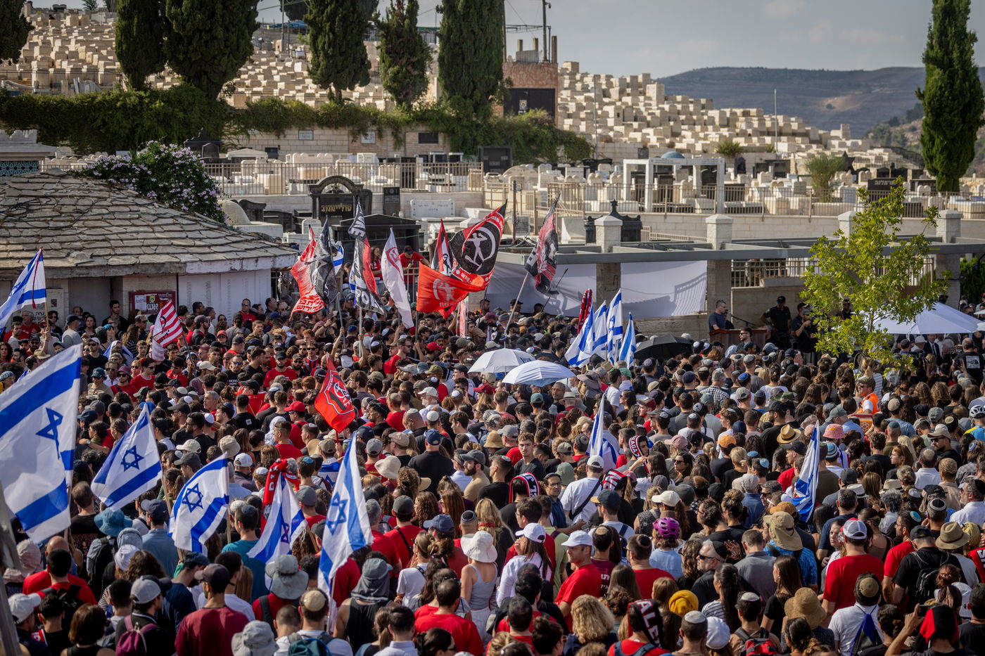 הלווית הרש גולדברג-פולין הי"ד