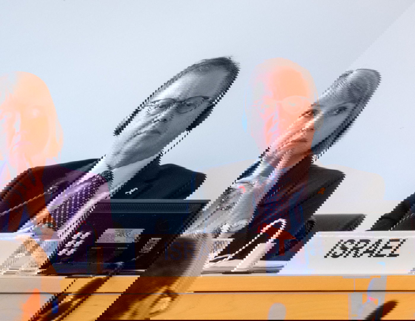 המשלחת הישראלית בדיון במוסדות האו"ם בז'נבה