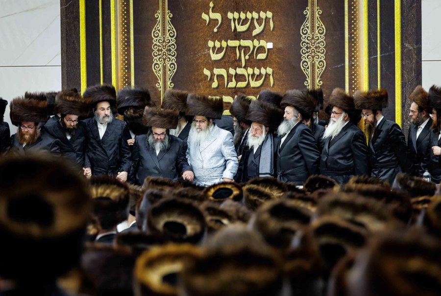 חנוכת הבית לביהמ"ד הגדול סאטמר במונרו