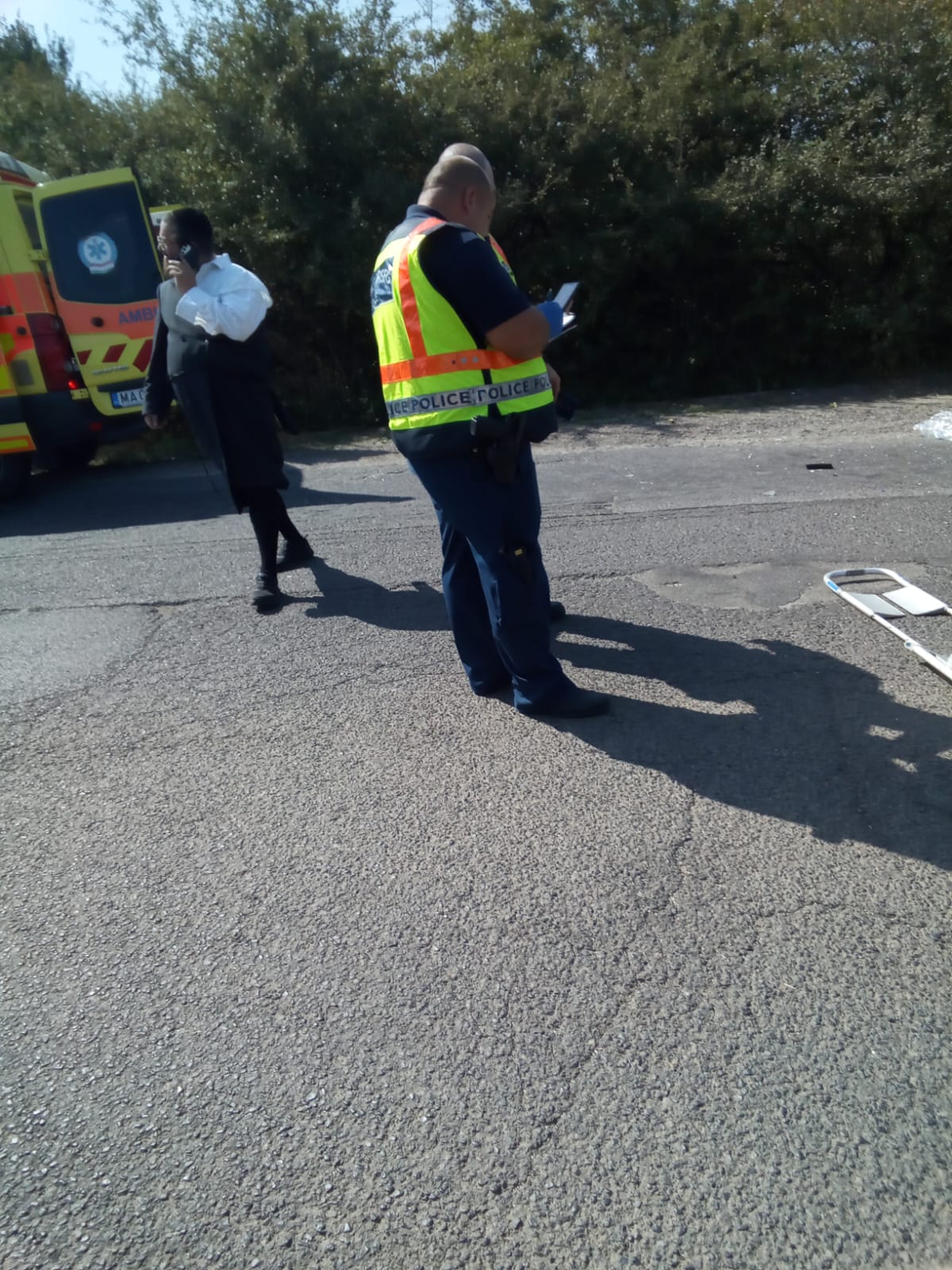 זירת התאונה בקרעסטיר