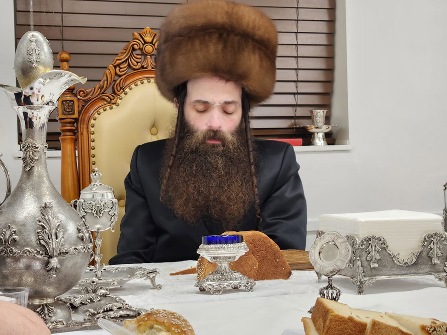 האדמו"ר מקאסוב לייקווד בטיש ר"ח אלול