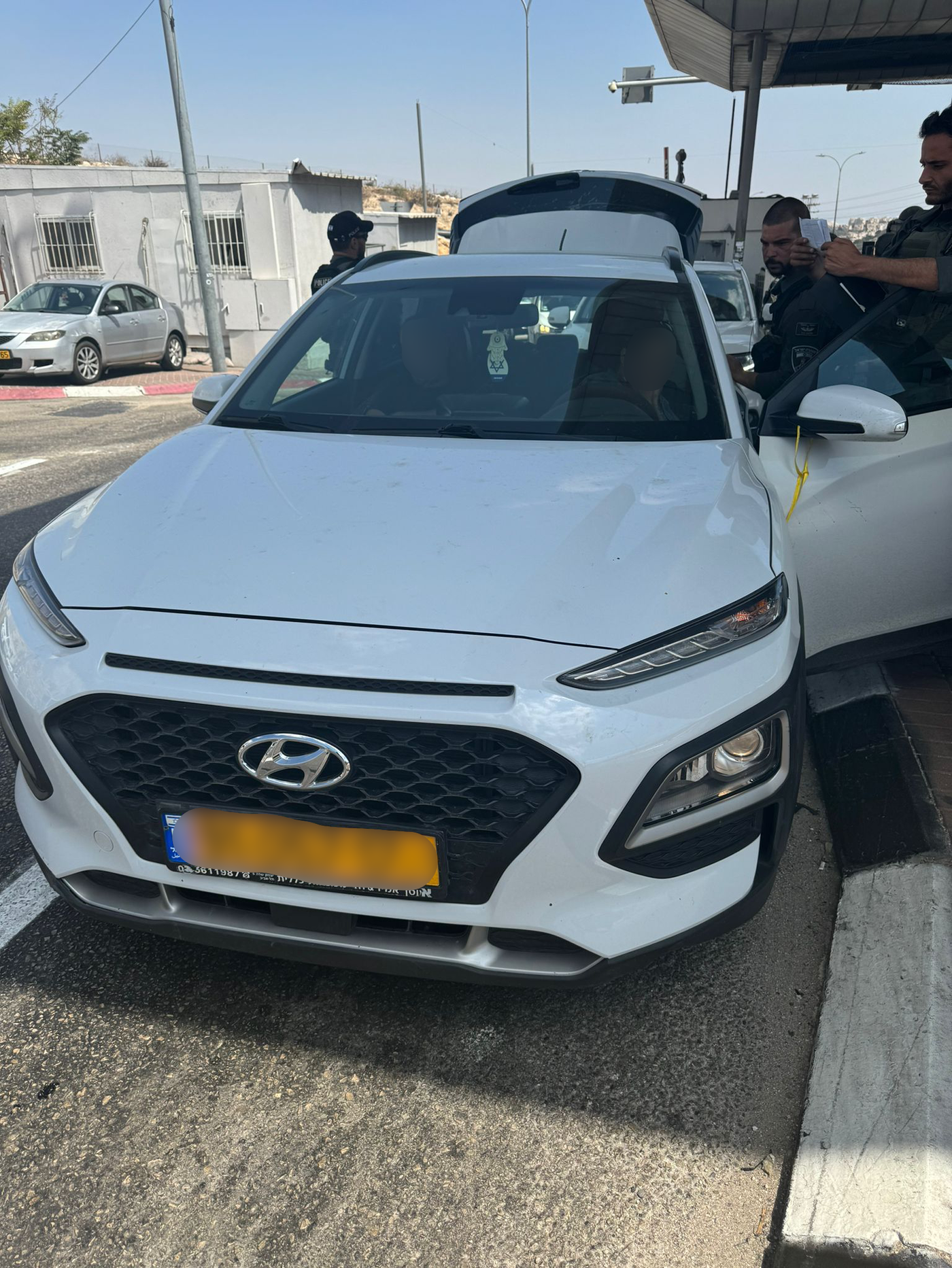 תפיסת הרכב על ידי הלוחמים