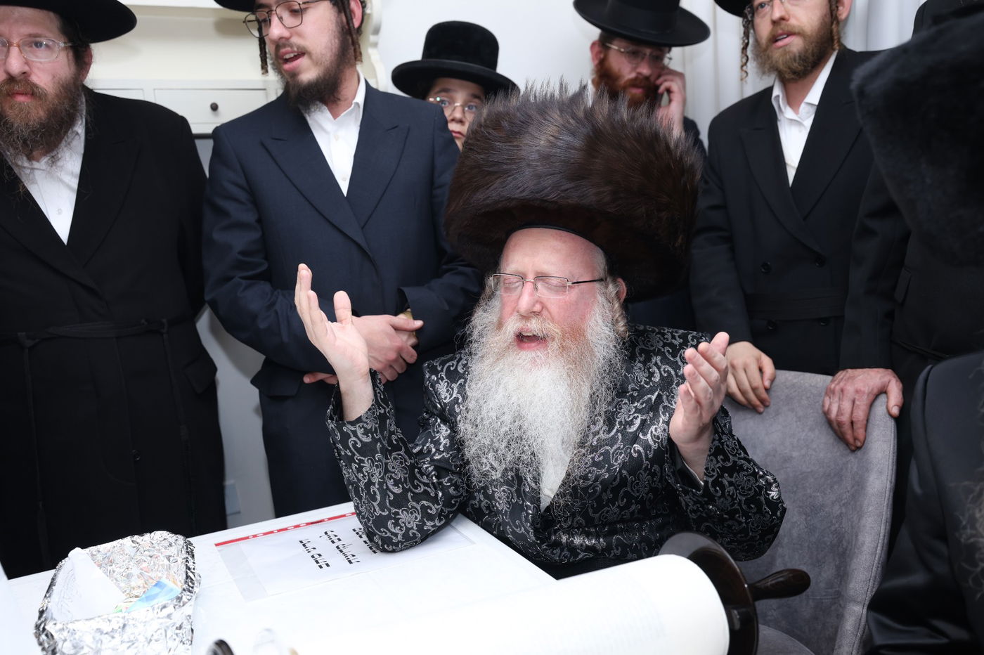 הכנסת ספר תורה לביהמ"ד קרעטשניף קרית גת