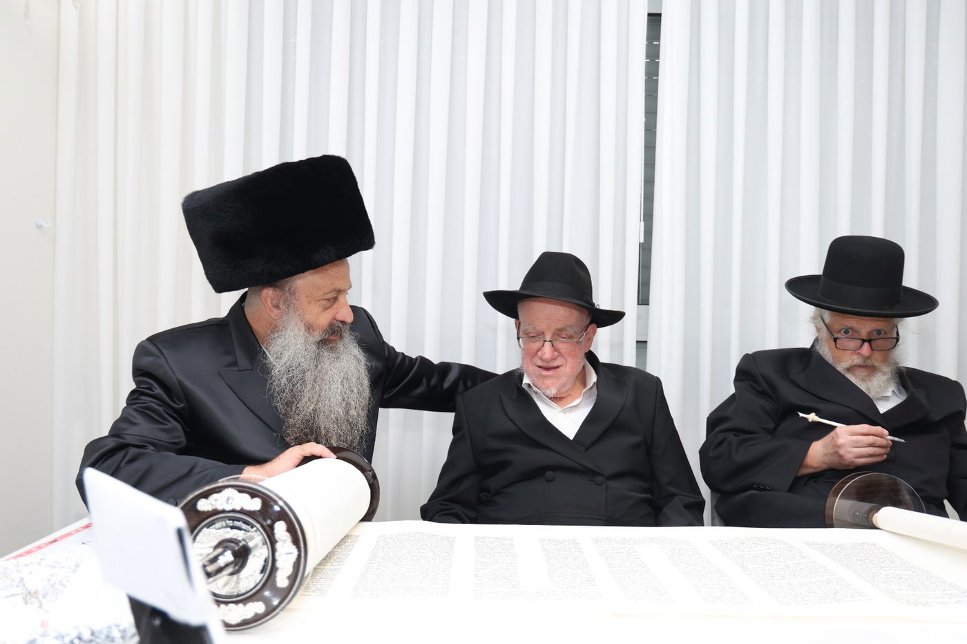 הכנסת ספר תורה לביהמ"ד קרעטשניף קרית גת