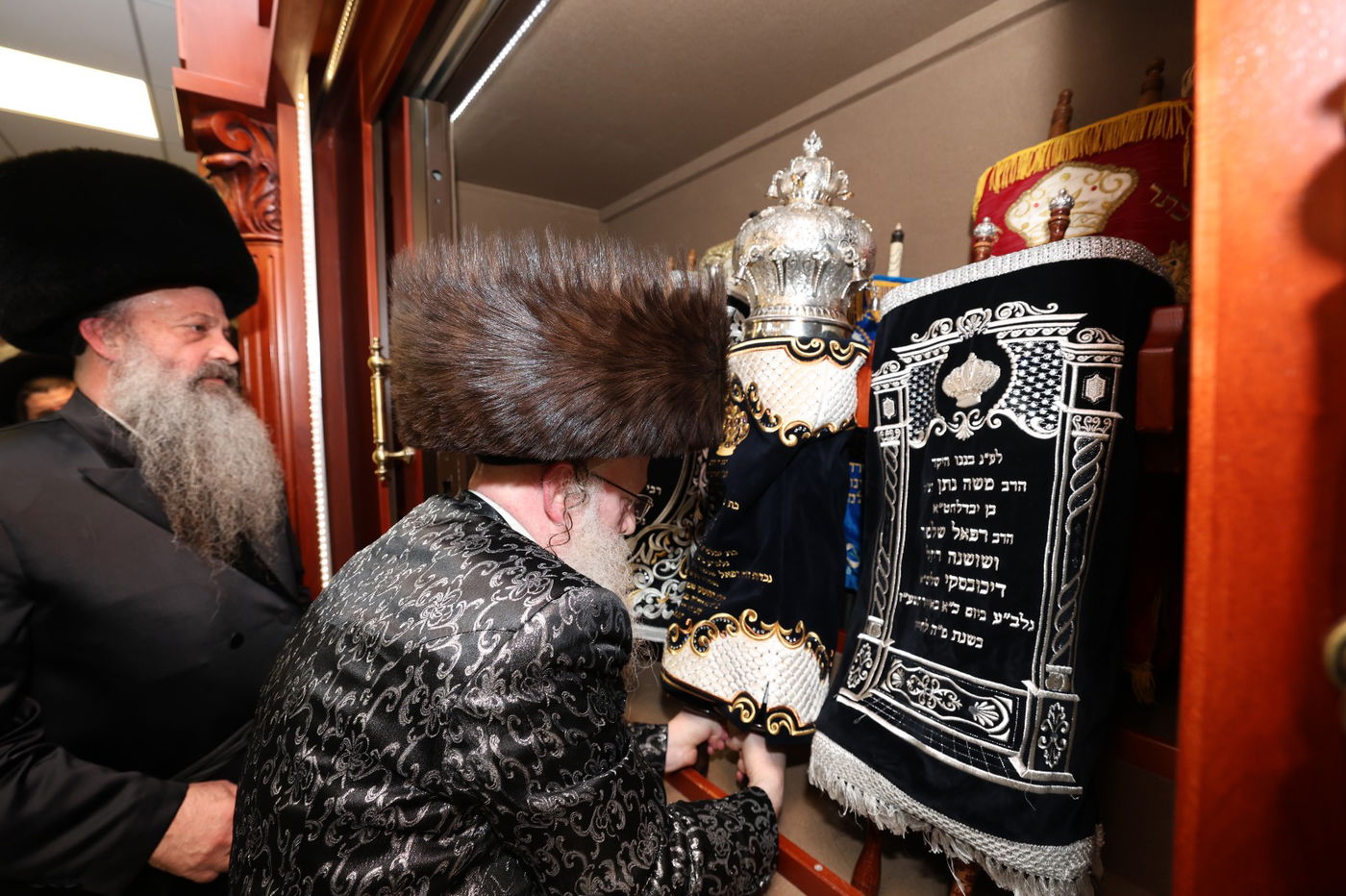 הכנסת ספר תורה לביהמ"ד קרעטשניף קרית גת