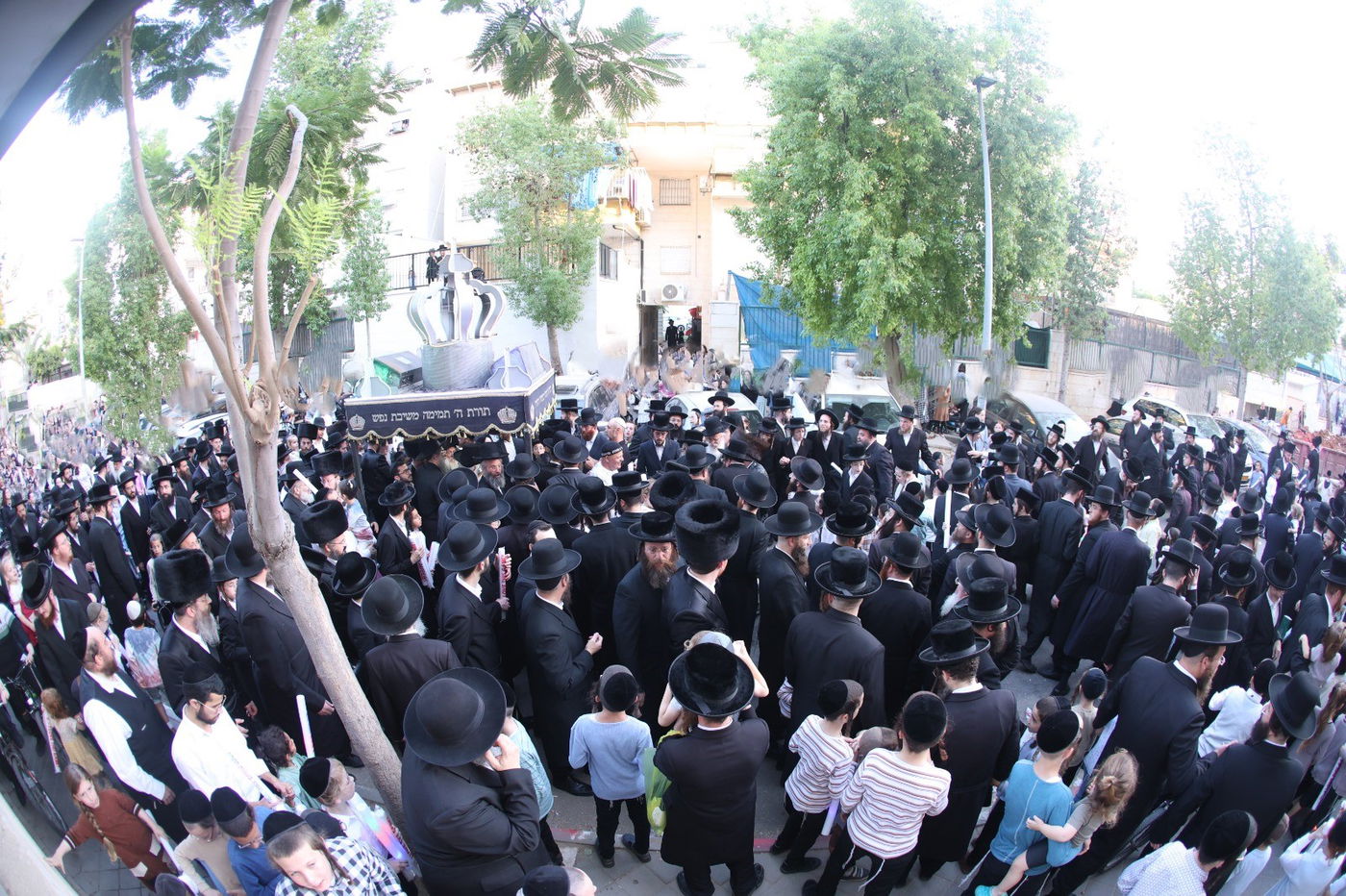 הכנסת ספר תורה לביהמ"ד קרעטשניף קרית גת