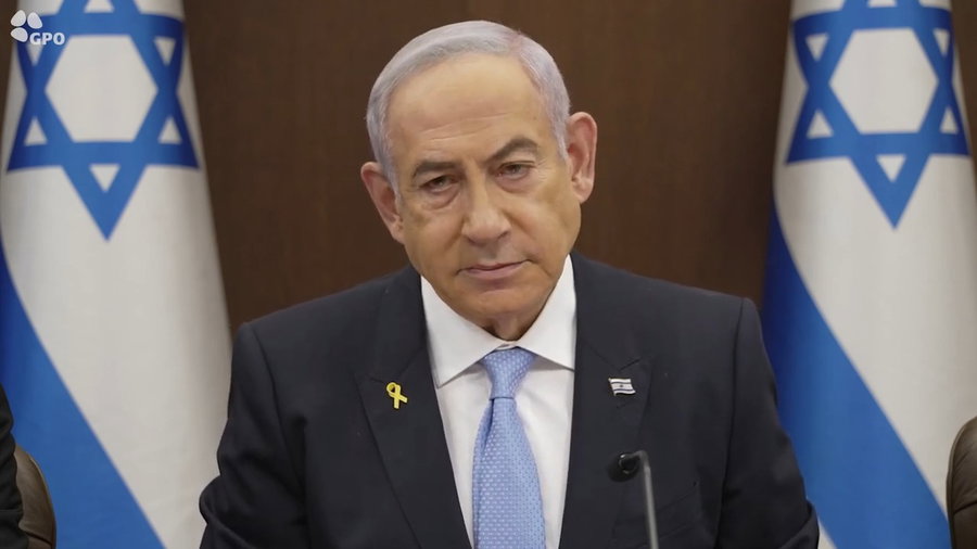 נתניהו בישיבת הממשלה, היום