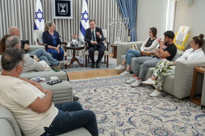 הנשיא קורא לממשלת אחדות - כדי לקדם את עסקת החטופים