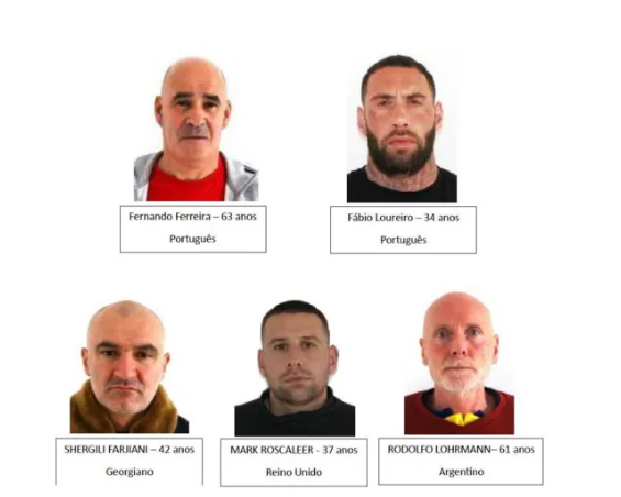 חמשת האסירים שנמלטו