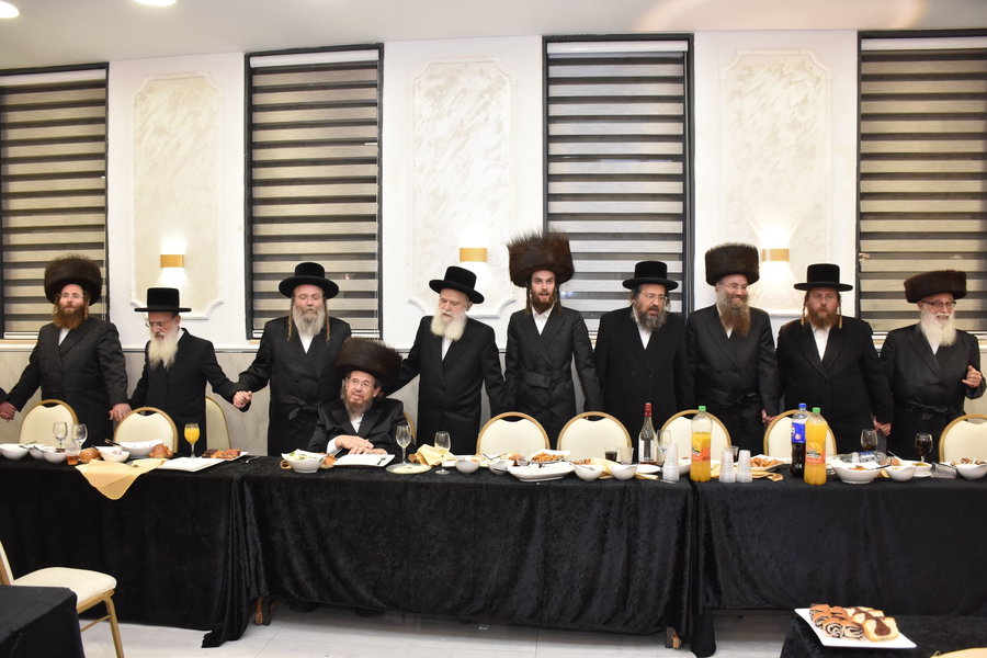 שמחת השבע ברכות לנכד הגה"צ רבי משה נחשוני