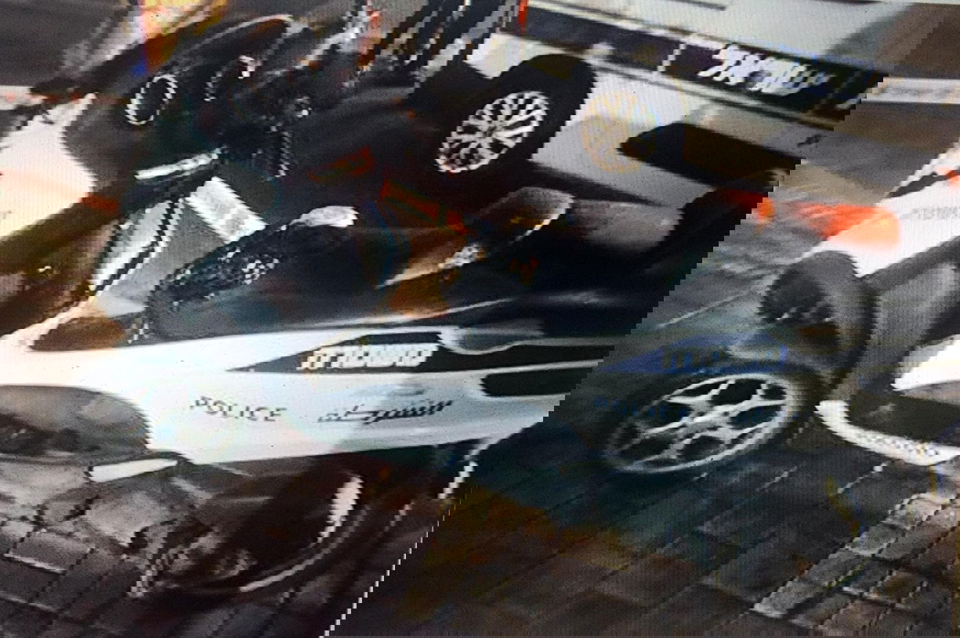 תיעוד אופנוע המשטרה