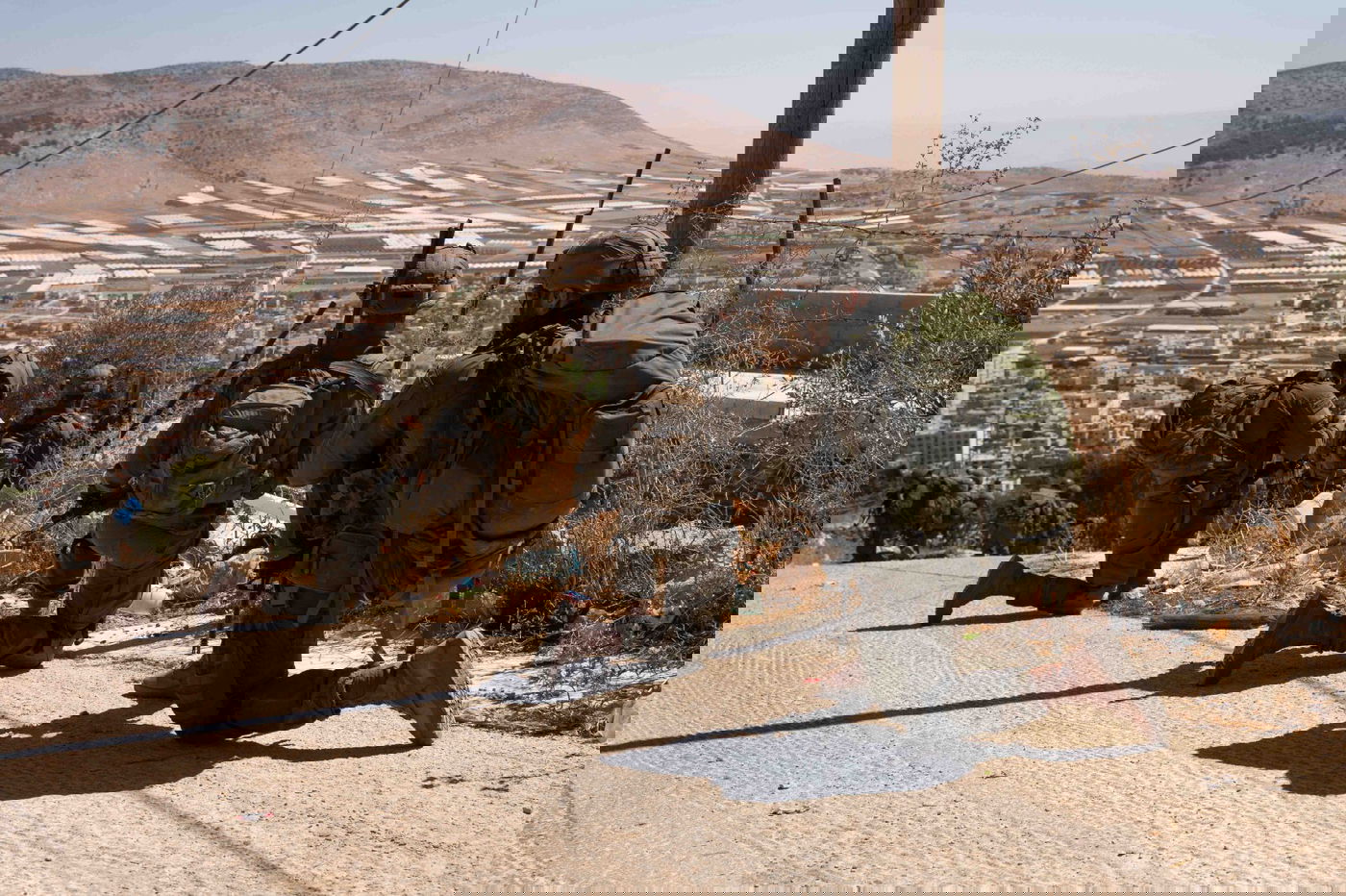 כוחות הביטחון בצפון השומרון