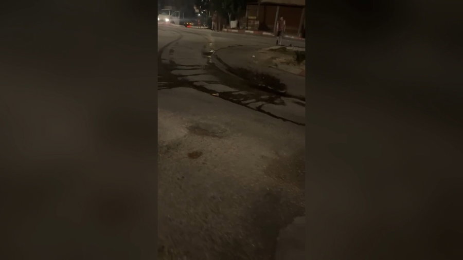 זירת התקיפה בטובאס