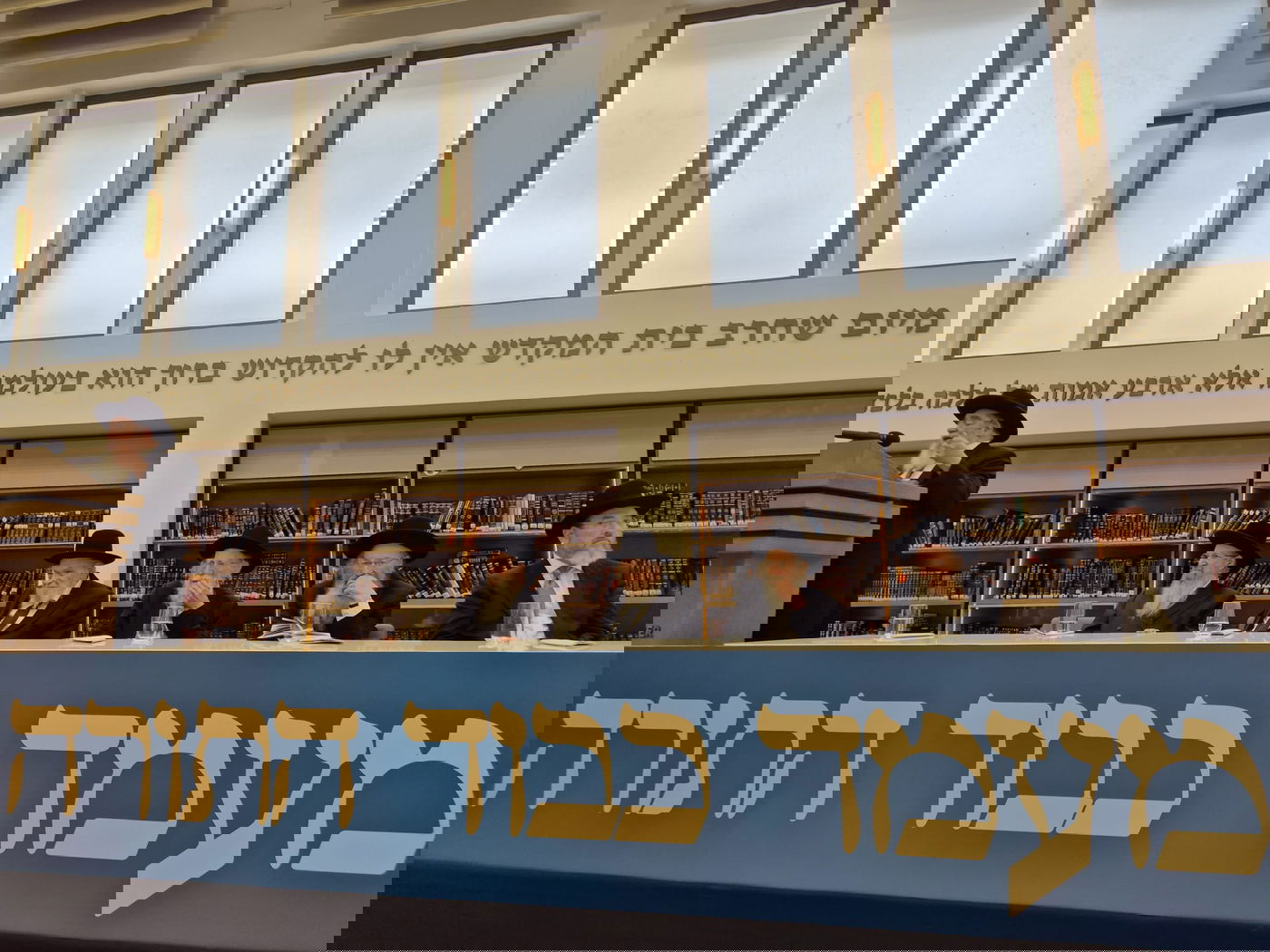 תיעוד ממסע גדולי ישראל