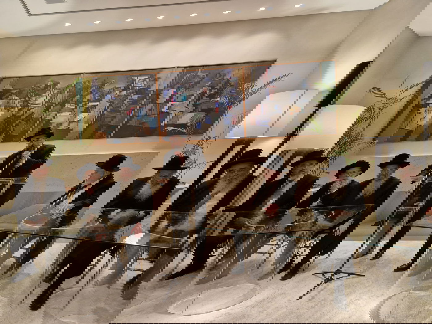 תיעוד ממסע גדולי ישראל