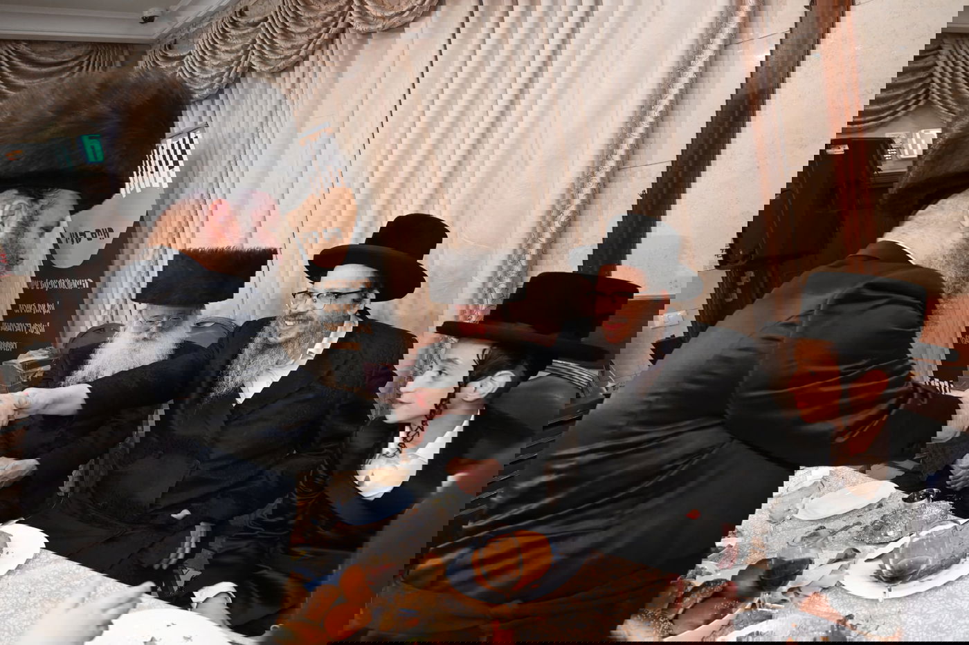 שמחת הבר מצווה לנכד גאב"ד יבניאל 