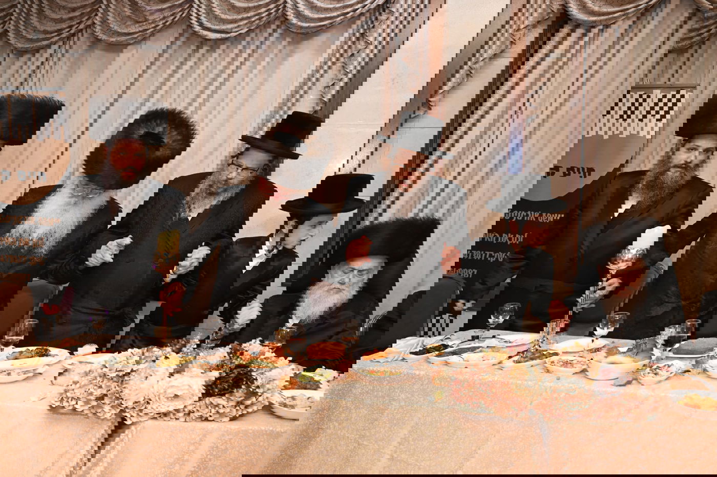 שמחת הבר מצווה לנכד גאב"ד יבניאל 