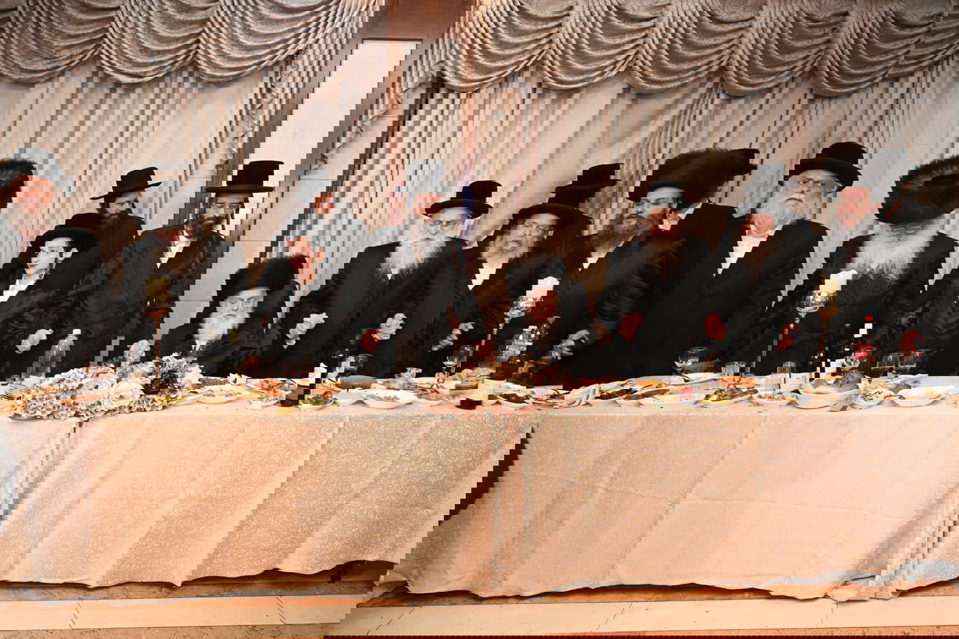 שמחת הבר מצווה לנכד גאב"ד יבניאל 