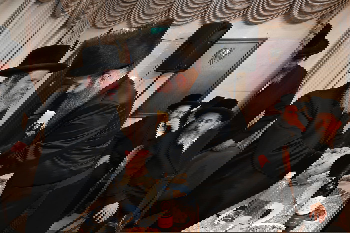 שמחת הבר מצווה לנכד גאב"ד יבניאל 