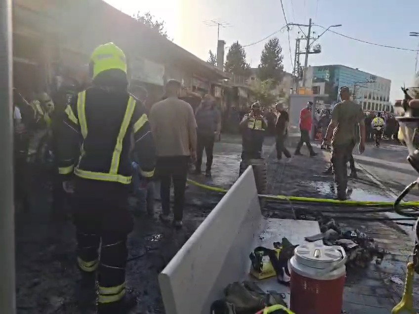 "כמו זירת פיגוע" | זירת האירוע ברמלה