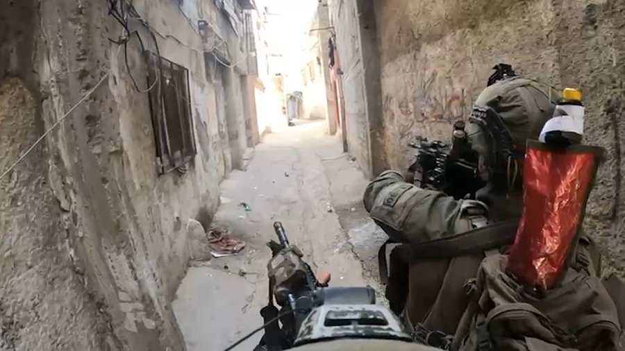 תיעוד ממצלמות ראש של לוחמי סיירת חרוב בטולכרם