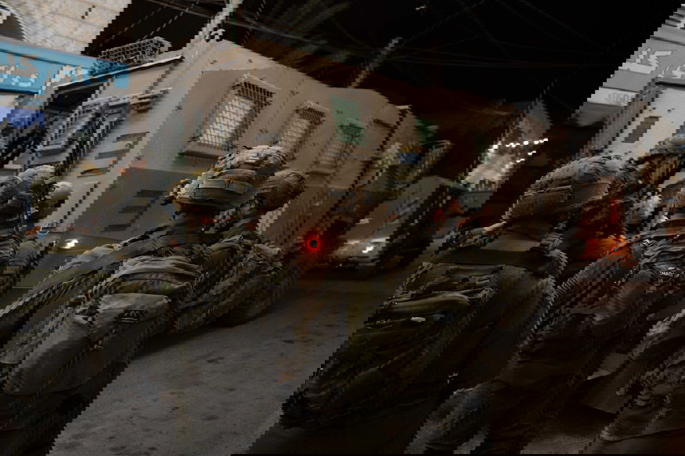 פעילות הכוחות במבצע והגעת הכוחות באופן מוסק למרחב טובאס