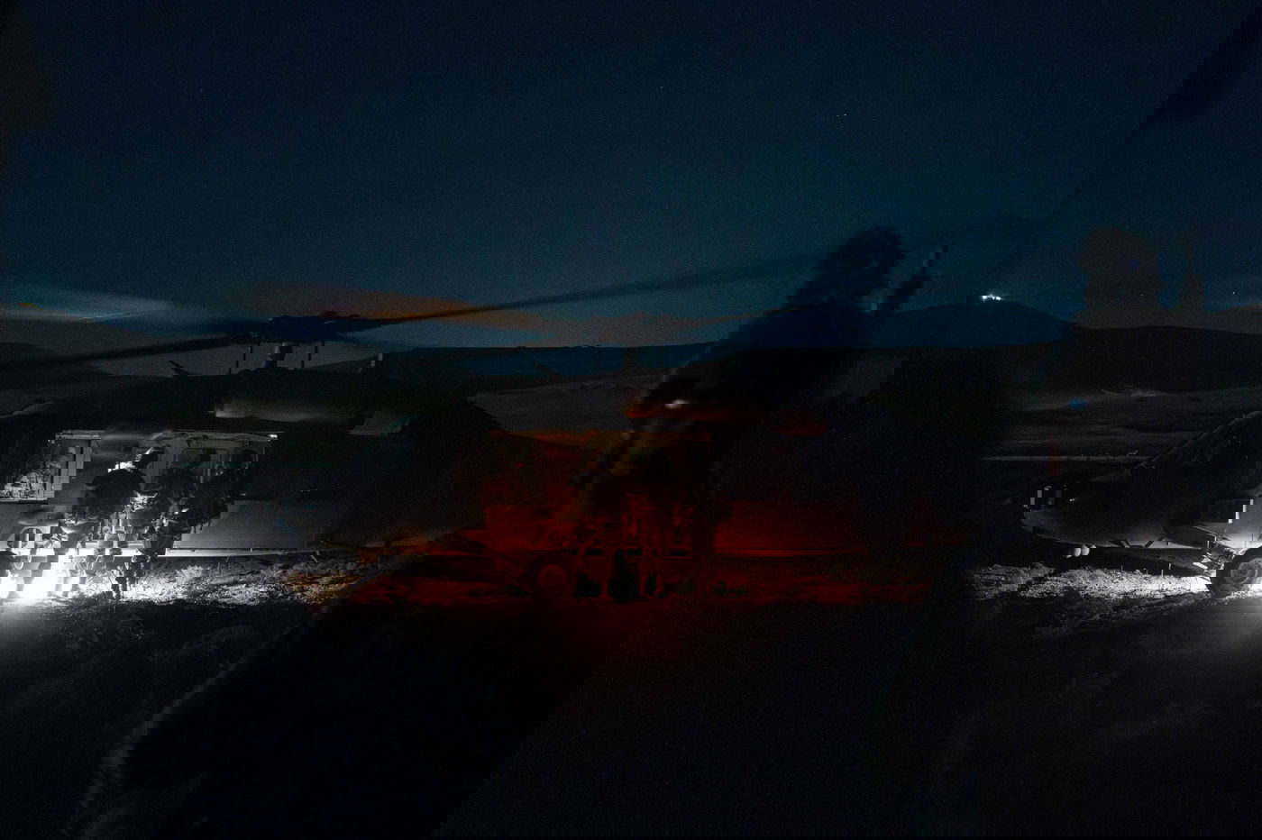 פעילות הכוחות במבצע והגעת הכוחות באופן מוסק למרחב טובאס