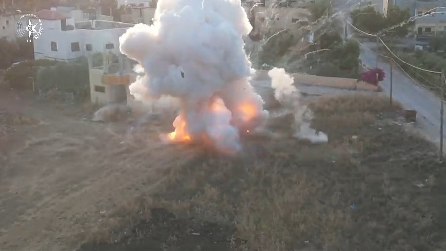 פיצוץ רכב התופת ע"י חבלני מג"ב איו"ש