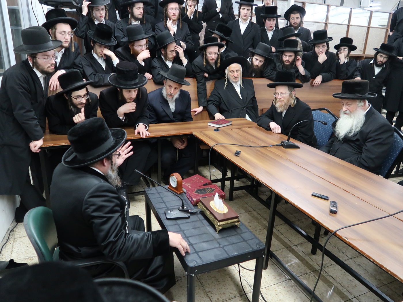 ימי השבעה אצל האדמו"ר מסקולען ירושלים 