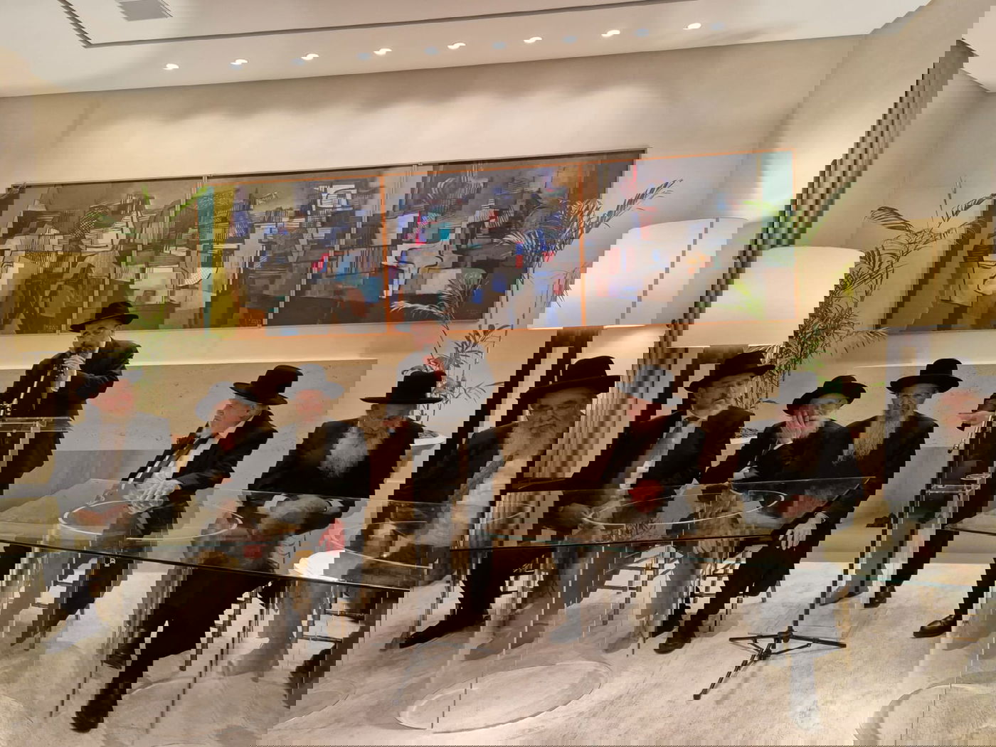 תיעוד מסע גדולי ישראל לדרום אמריקה