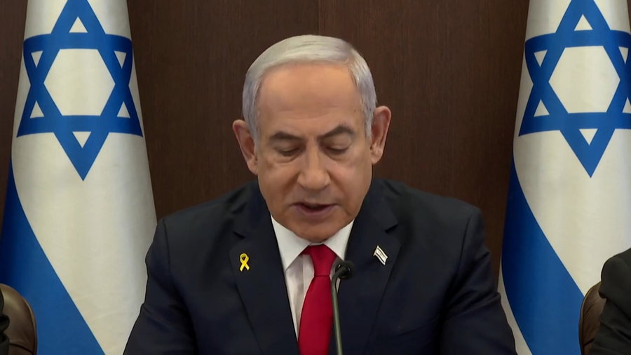 נתניהו בישיבת הממשלה, היום
