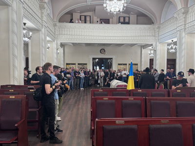 בנו המאומץ של הרב אסמן שנפל בדונייצק - הובא למנוחות