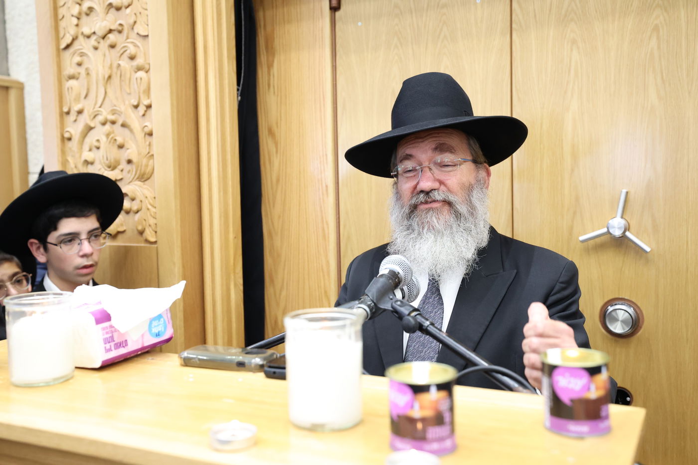 תיעוד מהלווית הגר"ש רבר זצ"ל