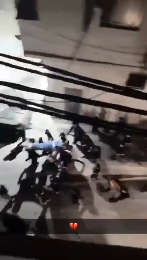 הרגעים הראשונים לאחר שמחבל חוסל במחנה הפליטים שועפאט 
