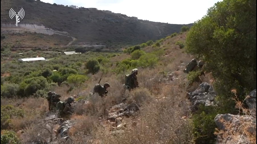 צפו במפקד פיקוד צפון, אלוף אורי גורדין בביקור בתרגיל חטיבת 179 לקראת המלחמה בצפון