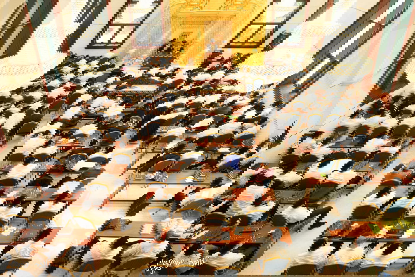 קביעת מזוזות במוסדות "יביע אומר" בראשות הרב יגאל כהן